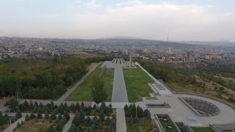 The Armenian Genocide memorial complex 動画素材 103126704
