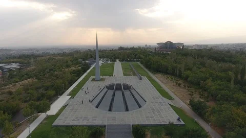 The Armenian Genocide memorial complex 動画素材 103127318
