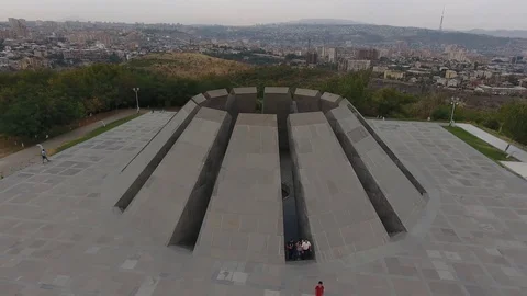 The Armenian Genocide memorial complex 動画素材 103128005