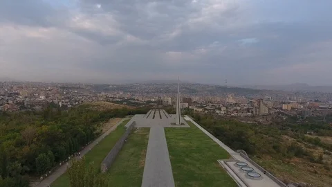The Armenian Genocide memorial complex 動画素材 103128638