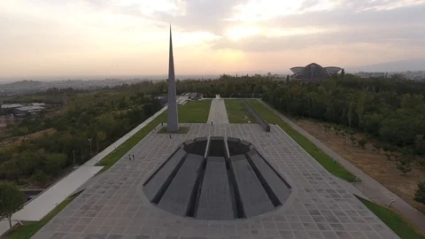 The Armenian Genocide memorial complex 動画素材 103129837