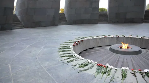Armenian Genocide memorial Stock Footage 44793442