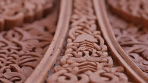 Armenian khachqar close-up 4 Stock Footage 329388551