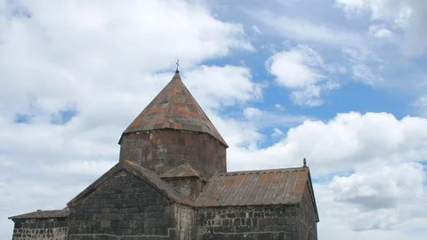 Armenian Monastery of Sevanavank, Lake Sevan Peninsula, Armenia 2 Vidéo 90450875