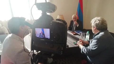 Armenia's constructive approach to Azerbaijan: accepting the current situation,  Video stock 258630289