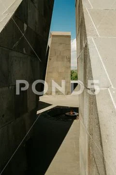 Armenya, Yerevan. Armenian Genocide Memorial Stock Photos