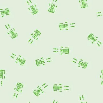 Armor byzantine glyph seamless pattern Stock Illustration