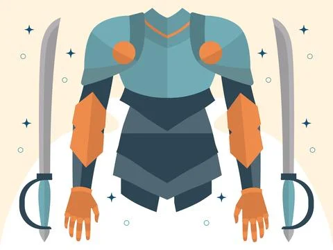 Armor Concept Illustration Stock Illustration