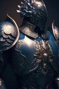 Armor of gleaming Stock Illustration