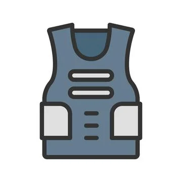 Armor icon vector image. Illustrazione stock