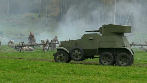 Armored vehicle. 動画素材 111146825