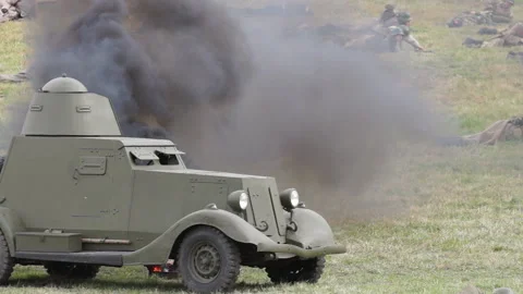Armored vehicles Stock-Footage 110923240