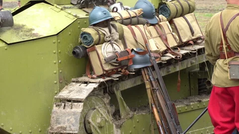 Armored vehicles Video stock 112884662