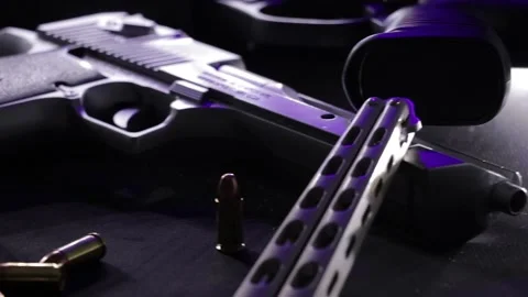 Armory Guns Stock Footage 170158460