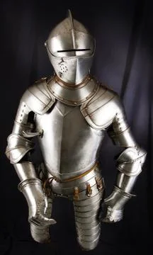 Armour of the medieval knight Stock Photos