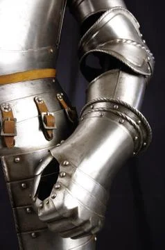 Armour of the medieval knight Stock Photos