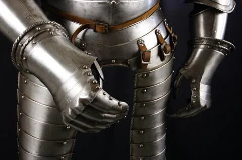 Armour of the medieval knight Stock Photos