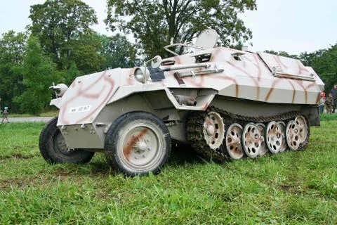Armoured conveyer Stock Photos