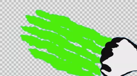 Arms Pack. 6 different Arms elements with 2 editable colors. Hand drawn and pre- Stock Footage 68064499