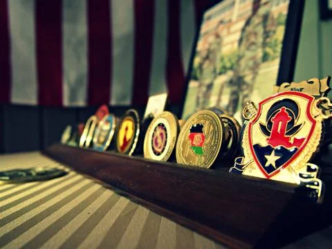Army badge Stock Photos