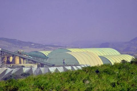 Army camp 库存照片