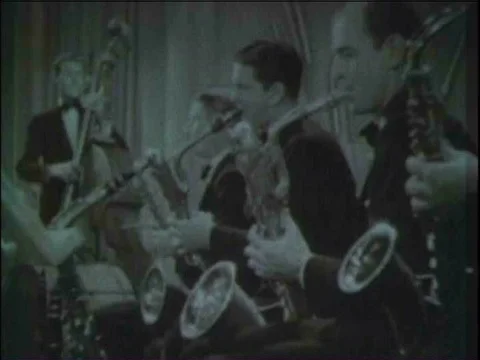 The Army Chorus, representing the American troops of WWII, sing ïThis Is Theƒ Stock Footage 75272575