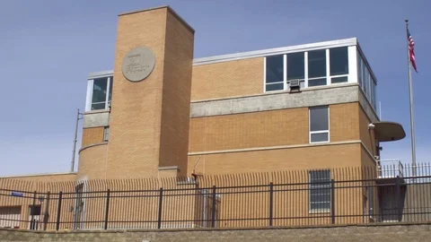 Army Core of Engineers Building Stock Footage 73942226