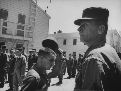 Army Draftees Attending Training Camp, Fort Carson, Colorado, USA Stock Photos