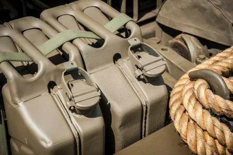 Army fuel Stock Photos