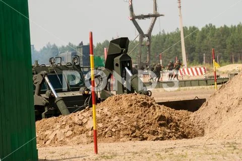Army Games-2019. Safe Route contest. Tyumen.Russia Stock Photos
