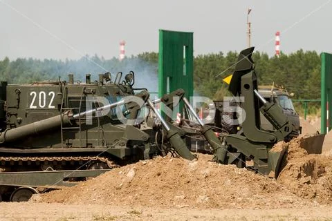 Army Games-2019. Safe Route contest. Tyumen.Russia Stock Photos