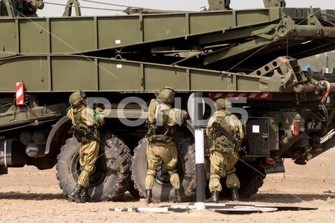 Army Games-2019. Safe Route contest. Tyumen.Russia Stock Photos