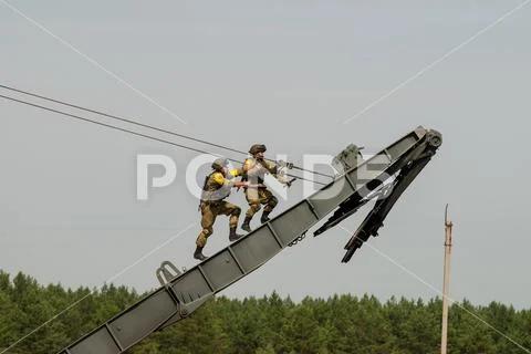 Army Games-2019. Safe Route contest. Tyumen.Russia Stock Photos