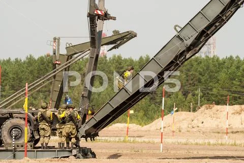 Army Games-2019. Safe Route contest. Tyumen.Russia Stock Photos