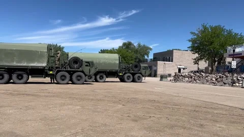 Army heavy equipment Stock Footage 221723771