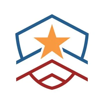 Army logo icon design Stock Illustration