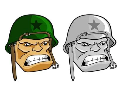 Army Man Stock Illustration