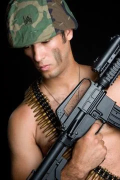Army man Foto stock