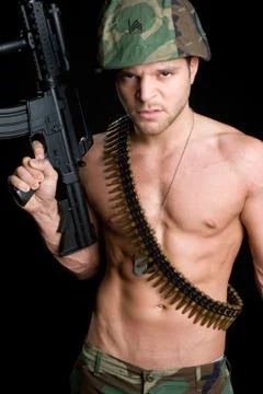 Army man Stock Photos