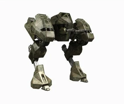 Army mech Stock Illustration