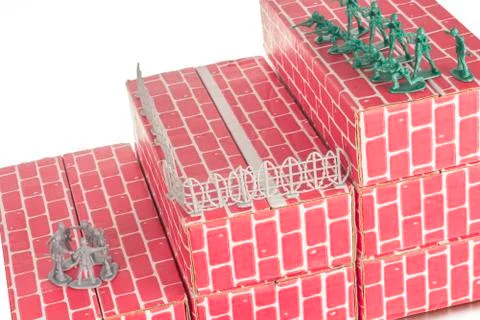 Army Men Impossible Odds Stock Photos