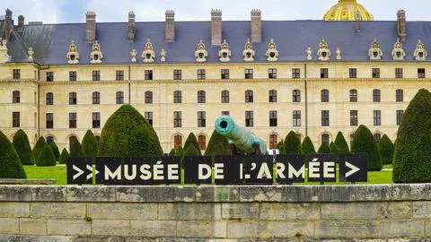 Army Museum (Musée de l'Armée), Paris 库存照片