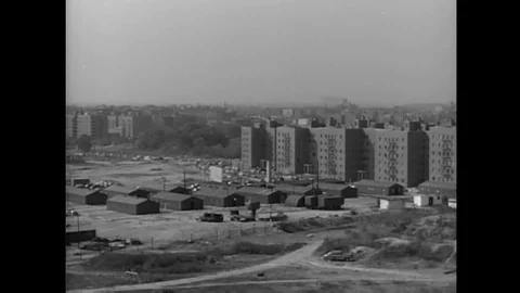 Army officers explain the defense system's importance to local civilians in the Stock Footage 146468834