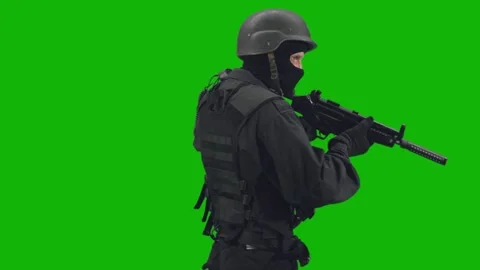 Army Operation Green Screen 库存影片 281014799