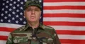 Army Peace Keeping Forces Soldier Stood Attention United States of America Flag 4k or 4k+ Resolution