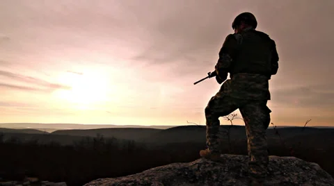 Army Soldier Stock Footage 29758409