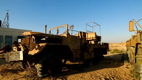 Army Special Forces Action Tank Attack Battle Building Combat Stock Footage 139473670