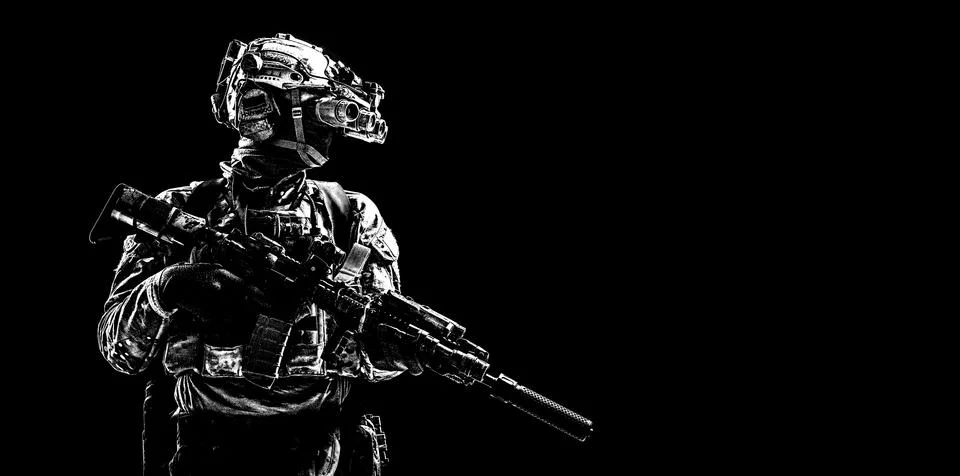 Army special forces Stock Photos