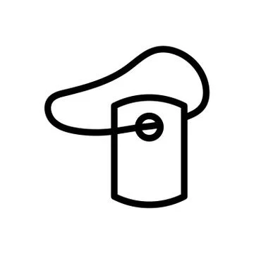 Army thin line icon Stock Illustration