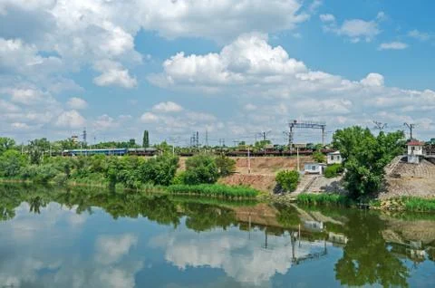 Army train Stock Photos